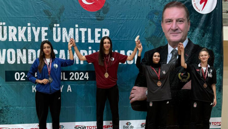 Osmangazili taekwondocu Türkiye ikincisi oldu
