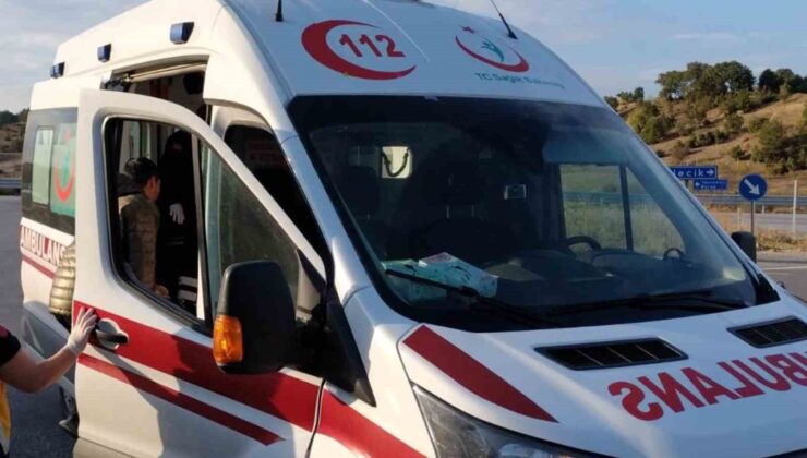 Bilecik’te meydana gelen trafik kazasında 2 kişi yaralandı