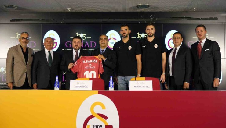 Galatasaray Erkek Voleybol Takımı’nın sırt sponsoru GSYİAD oldu