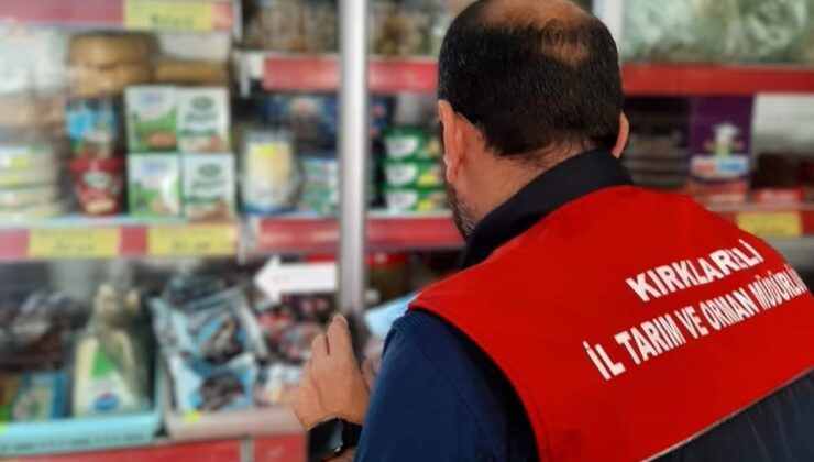 Kırklareli’nde gıda işletmeleri denetlendi