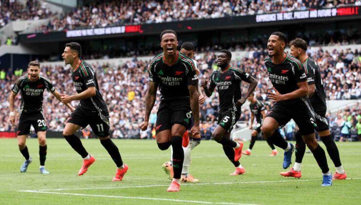 Kuzey Londra derbisinde kazanan Arsenal