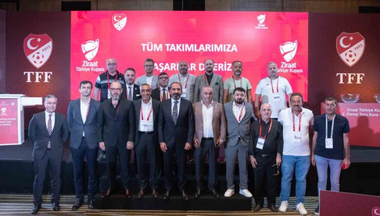 Ziraat Türkiye Kupası 2. Eleme Turu eşleşmeleri belli oldu