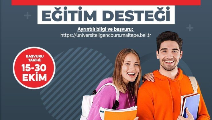 Maltepe Belediyesi’nden 1000 üniversiteliye bin 250 TL burs
