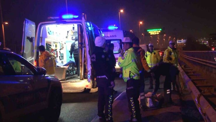 Kağıthane’de üç motosikletin karıştığı kazada 1 kişi öldü