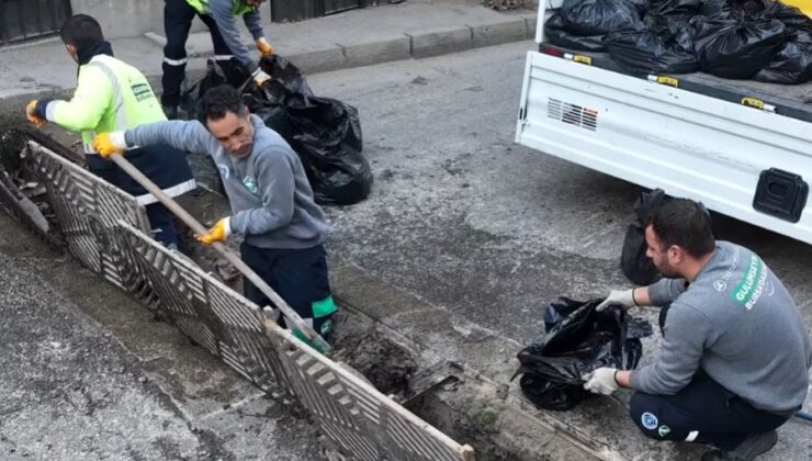 Büyükşehir’den sorunsuz altyapı için ızgara temizliği