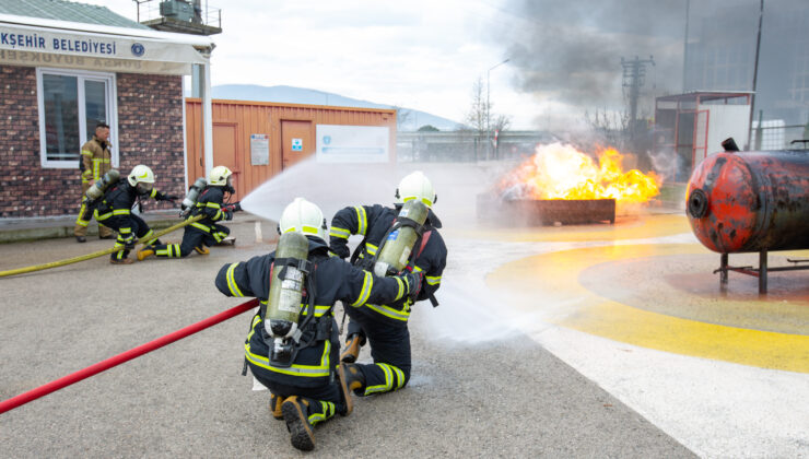 Bursa İtfaiyesi’nden Ocak ayında 1234 olaya müdahale