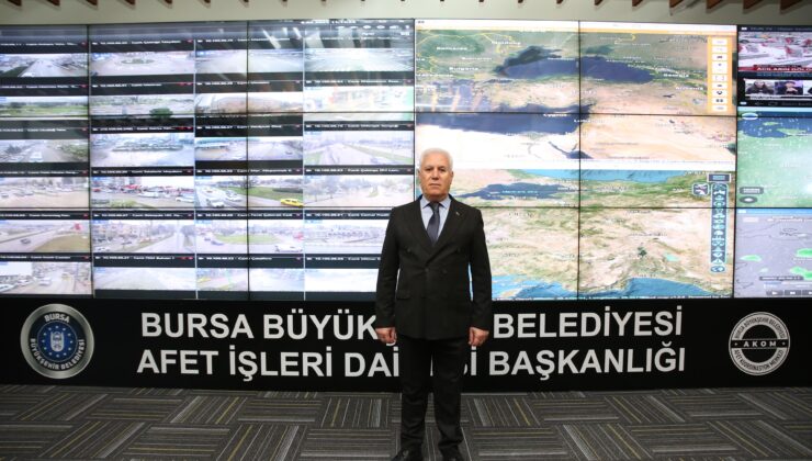 Bursa Büyükşehir’de gündem, ‘Afet yönetimi’