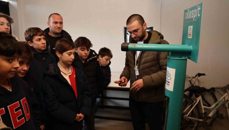 Bisiklet meraklısı öğrenciler Bisikletevi’nde buluştu