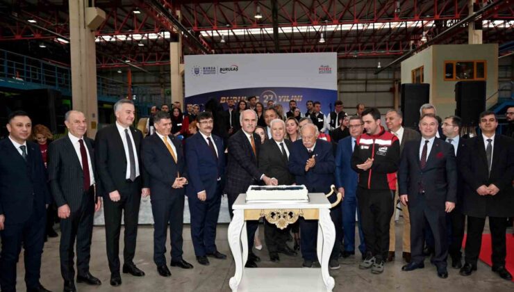 Bursa Büyükşehir iştiraki BURULAŞ 27 yaşında