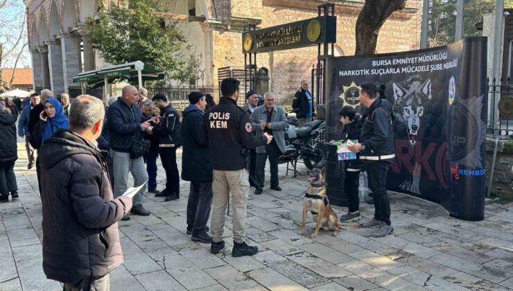 Bursa polisi 5 bin 459 kişiyi bilgilendirdi
