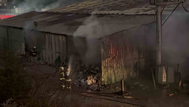 Kocaeli’de fabrika yangını