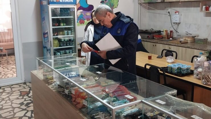 Zabıtadan okul kantinlerine denetim