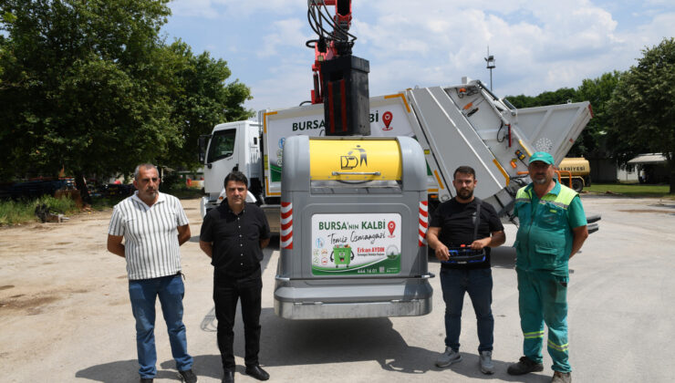 Osmangazi Belediyesi yerüstü çöp konteyner sistemine geçiyor
