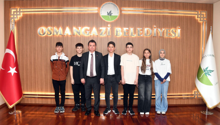 Başkan Aydın, LGS’ye hazırlanan öğrencileri ağırladı