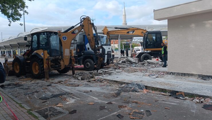 Bursa Terminali’nde altyapı çalışmaları hızlandı