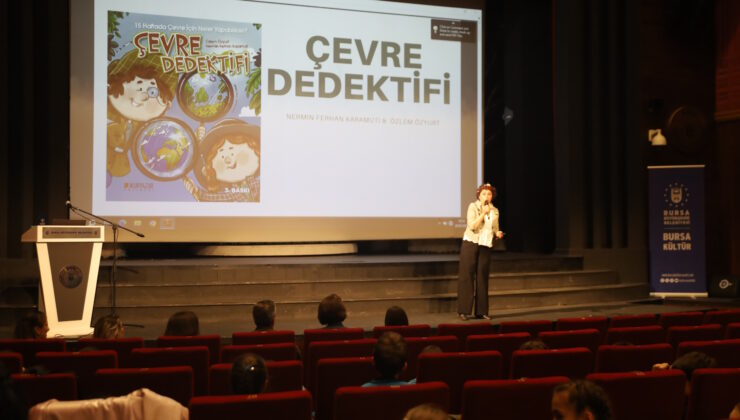 Çevre Dedektifi’ kitabının yazarı çocuklarla buluştu