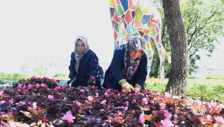 Osmangazi’nin her yeri çiçek kokuyor