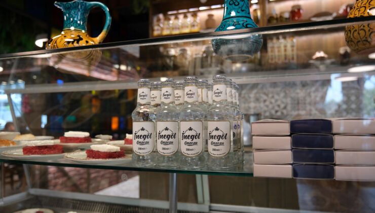 İnegöl Nostalji Gazozu Raflardaki Yerini Aldı