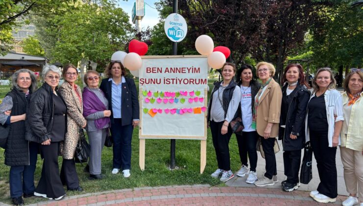 CHP Nilüfer Kadın Kolları’ndan Anneler Günü’nde Anlamlı Mesaj: “Çiçek Değil, Çözüm”