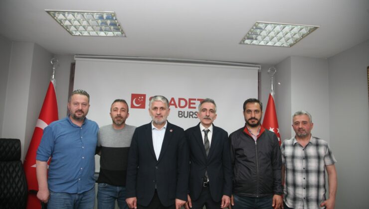 Çıraklık Mağdurları Saadeti Ziyaret Etti.