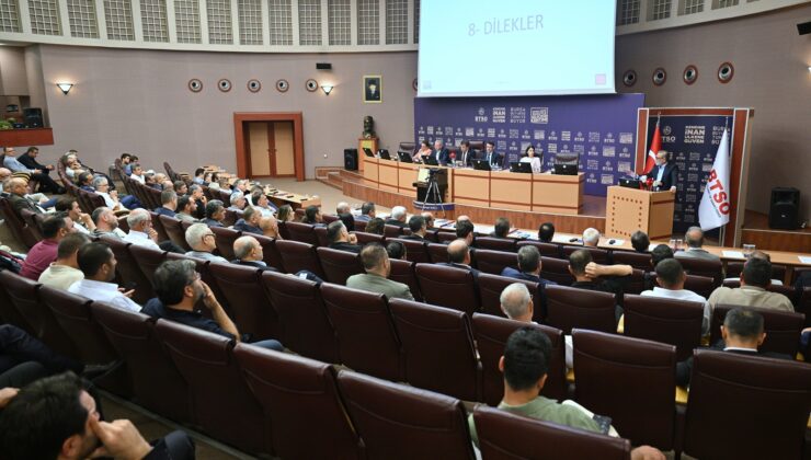 BTSO Haziran Ayı Meclis Toplantısı Gerçekleştirildi