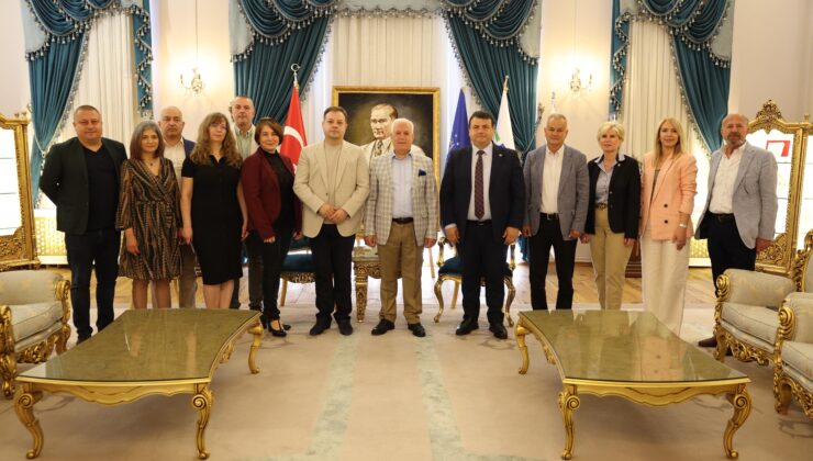 Kardeş şehir Tırnova’dan Başkan Bozbey’e ziyaret