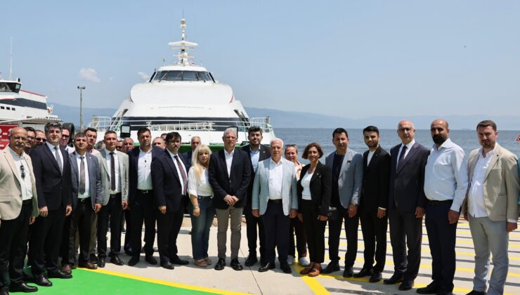 BUDO İskelesi modern yeni yüzüyle hizmete girdi