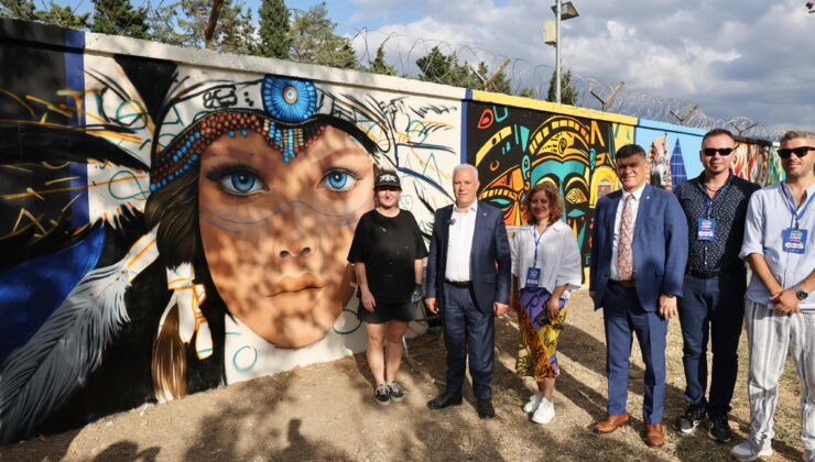 Gençler, Graffiti Şenliği ile kente renk kattı