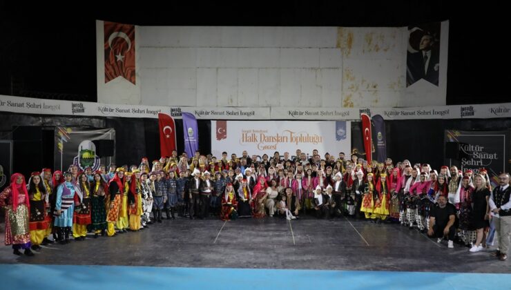 İnegöl’de Halk Dansları Gecesi İle Yaz Etkinlikleri Başladı