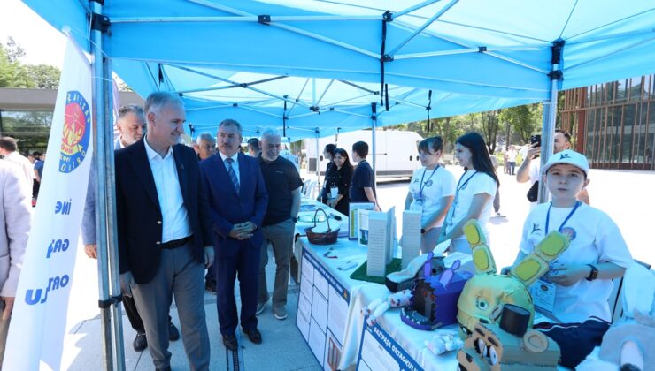 İnegöl Kent Meydanı “Tübitak Bilim Fuarı Festivaline” Ev Sahipliği Yaptı