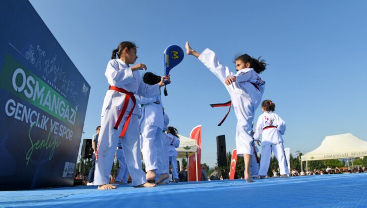Osmangazi Belediyesi’nden gençlik ve spor şenliği