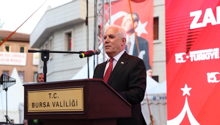 15 Temmuz Bursa’da törenlerle anıldı