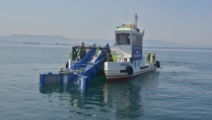 Büyükşehir’den deniz temizliği