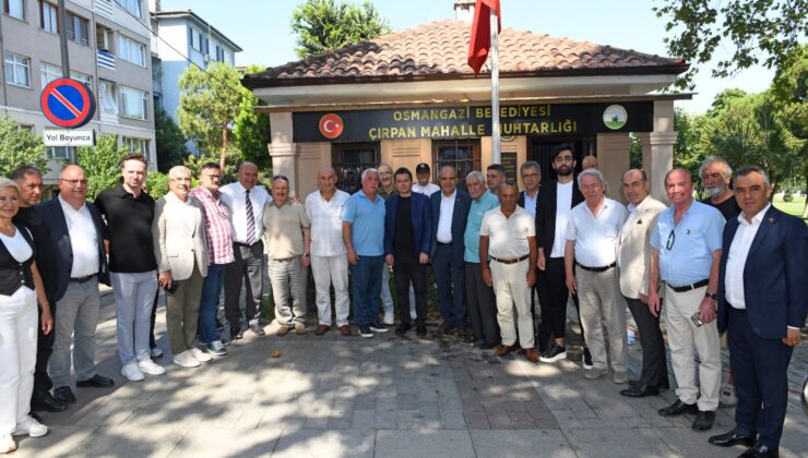 Başkan Aydın, mahalle buluşmalarını sürdürüyor