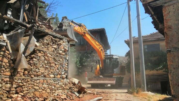 Daha güvenli bir Osmangazi için metruk binalar yıkılıyor