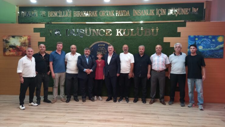 TR Düşünce Kulübü’nde Güçlü Mesajlar: “Bu Şehri Suskunlara Teslim Etmeyeceğiz!”