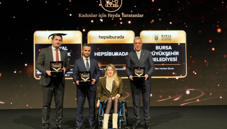 ‘MOR HARİTAM’ UYGULAMASINA ANKARA’DA ÖDÜL
