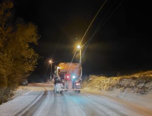İnegöl Belediyesi Karla Mücadele İçin Teyakkuzda
