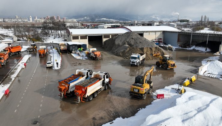 KARLA MÜCADELEDE YOĞUN MESAİ