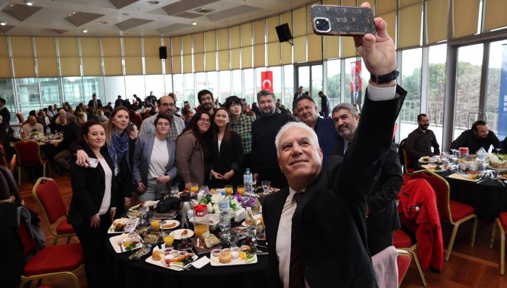 Başkan Bozbey, Çalışan Gazeteciler Günü’nde basın mensuplarıyla buluştu