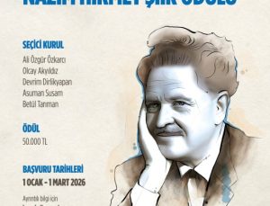 ‘NÂZIM HİKMET ŞİİR ÖDÜLÜ’ BAŞVURULARI BAŞLADI