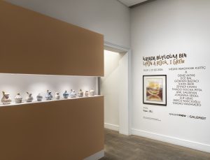 KAYADA BÜYÜDÜM BEN SERGİSİ GALERİST’TE AÇILDI