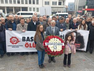Uğur Mumcu için Bursa’da sevgi seli