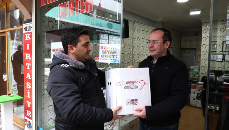 Ramazan Öncesi Osmangazi’de Erzak Yardımları Başladı
